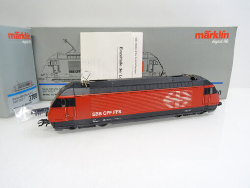 Märklin H0 3760 Schweiz E-Lok 460 003-7 Milieu du Monde Digital in OVP LE3516