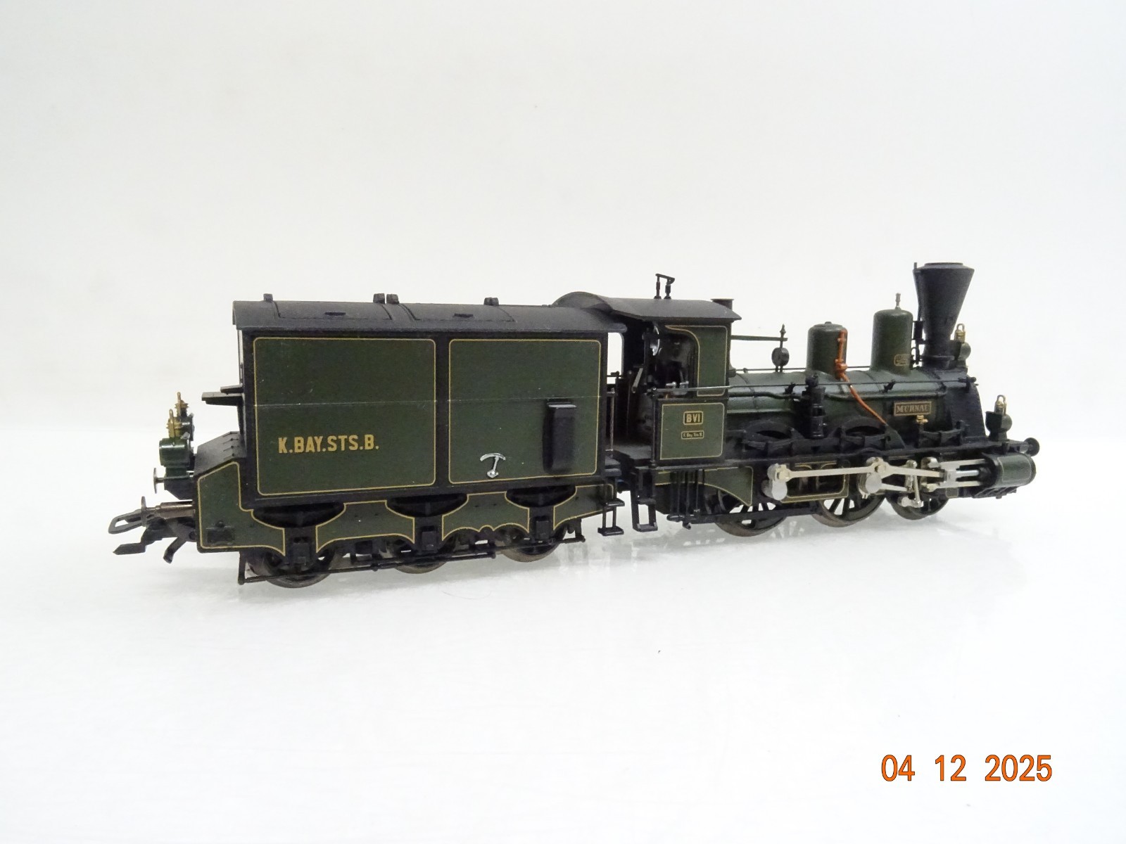 Märklin H0 3797 Dampflok B VI Murnau der K.Bay.Sts.B. Digital in OVP JL4867 – Bild 4