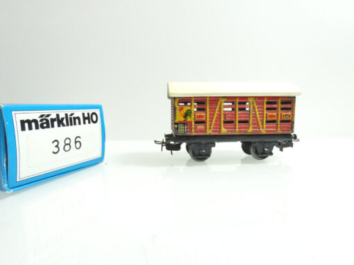 Märklin H0 386 Blech-Kleintierwagen in EVP AR3904