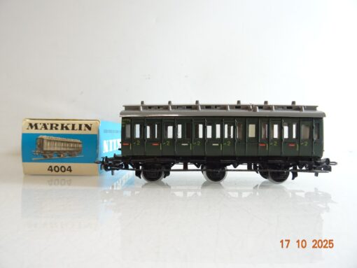 Märklin H0 4004 Abteilwagen 2.Kl. in OVP BH579