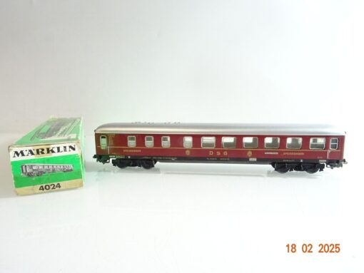 Märklin H0 4024 Speisewagen Blech der DSG in OVP PR6063