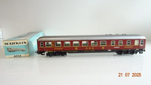 Märklin H0 4024 Speisewagen der DSG Blech in OVP PR9159