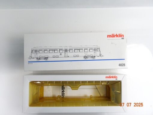 Märklin H0 4028 Triebwagen BR 815 Leerverpackung siehe Foto CK9390 – Bild 3