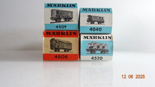 Märklin H0 4040 4506 4509 4520 Leerkarton Original-Verpackung siehe Foto CK8821