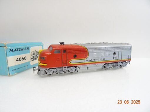 Märklin H0 4060 US Diesellok F7 B-Unit Santa Fe Dummy in OVP JL1023