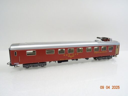 Märklin H0 4068 Schweiz Speisewagen der SBB mit Pantograph Top in OVP LE9985 – Bild 4