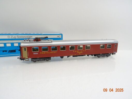 Märklin H0 4068 Schweiz Speisewagen der SBB mit Pantograph Top in OVP LE9985