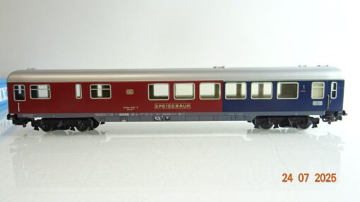 Märklin H0 4078 Personenwagen mit Speiseraum 1.Kl. der DB Blech in OVP PR9191 – Bild 3
