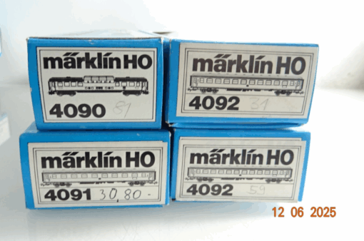 Märklin H0 4090 4091 4092 Leerkarton Original-Verpackung siehe Foto CK8811