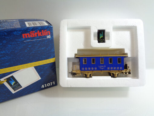 Märklin H0 41071 Sonderwagen Musical König Ludwig 2 Version Blau in OVP AZ913