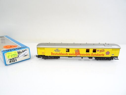 Märklin H0 4121 Güterwagen Deutschlands meistgebrauchte Autokarte in OVP F936