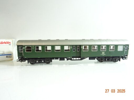 Märklin H0 4132 Umbauwagen 2.Kl. der DB in OVP PR6816