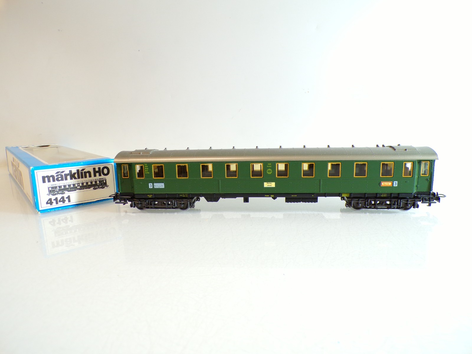 Märklin H0 4141 Personenwagen 3.Kl. der DRG in OVP BH1532