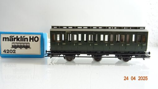 Märklin H0 4202 Abteilwagen 2.Kl. in OVP PR7252