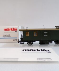 Märklin H0 4212 Gepäckwagen 15441 Württemberg in OVP BH1862