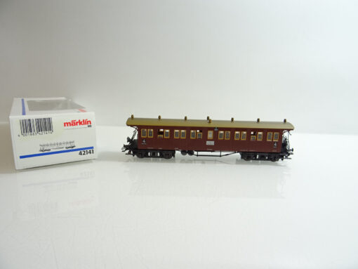 Märklin H0 42141 Personenwagen 4.Klasse der K.W.St.E. in OVP TF667