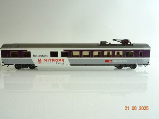 Märklin H0 42171 Speisewagen der Mitropa Suisse in OVP PR9663 – Bild 3