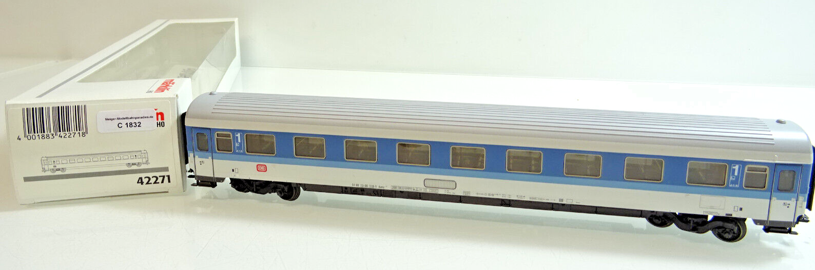 Märklin H0 42271 Personenwagen Schnellzugwagen 1.Klasse der DB in OVP C1832