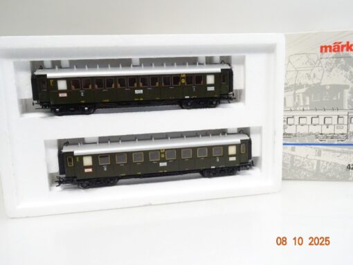 Märklin H0 4261 Schnellzugwagen Set Bayern 2tlg. der DRG in OVP JL3424