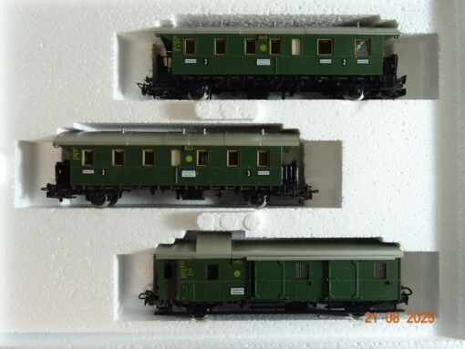 Märklin H0 43137 Wagen-Set Donnerbüchse 3 tlg. der DRG in OVP PR9669 – Bild 3