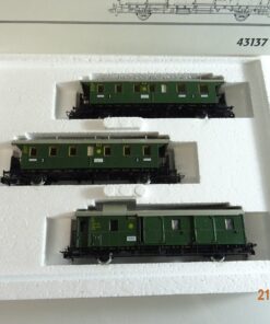 Märklin H0 43137 Wagen-Set Donnerbüchse 3 tlg. der DRG in OVP PR9669