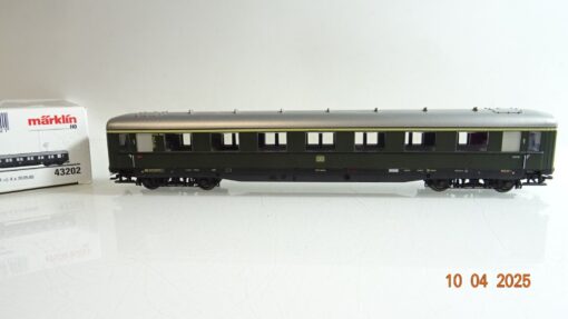 Märklin H0 43202 Schürzenwagen 1.Kl. der DB in OVP PR7046