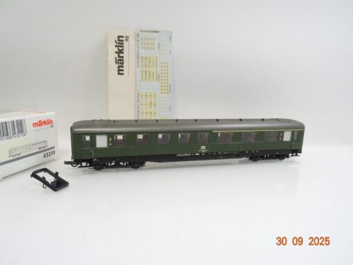 Märklin H0 43210 Schnellzugwagen 1/2.Kl. der DB für Gleichstrom in OVP JL3298