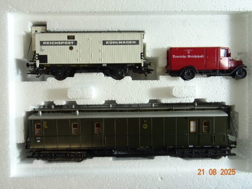 Märklin H0 4329 Wagen-Set Reichspost 3 tlg. in OVP PR9671 – Bild 3
