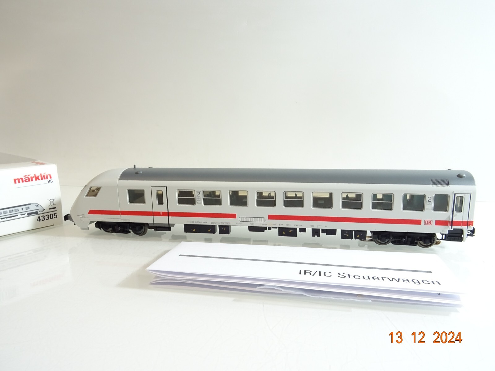 Märklin H0 43305 IC Steuerwagen 2.Kl. der DB in OVP PR4816