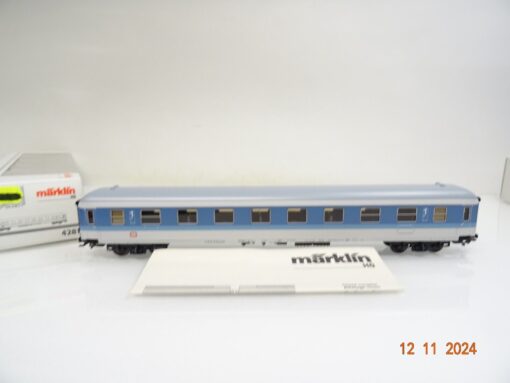 Märklin H0 4384 IR Personenwagen 1. Kl. Bistro Cafe der DB in OVP PR3853