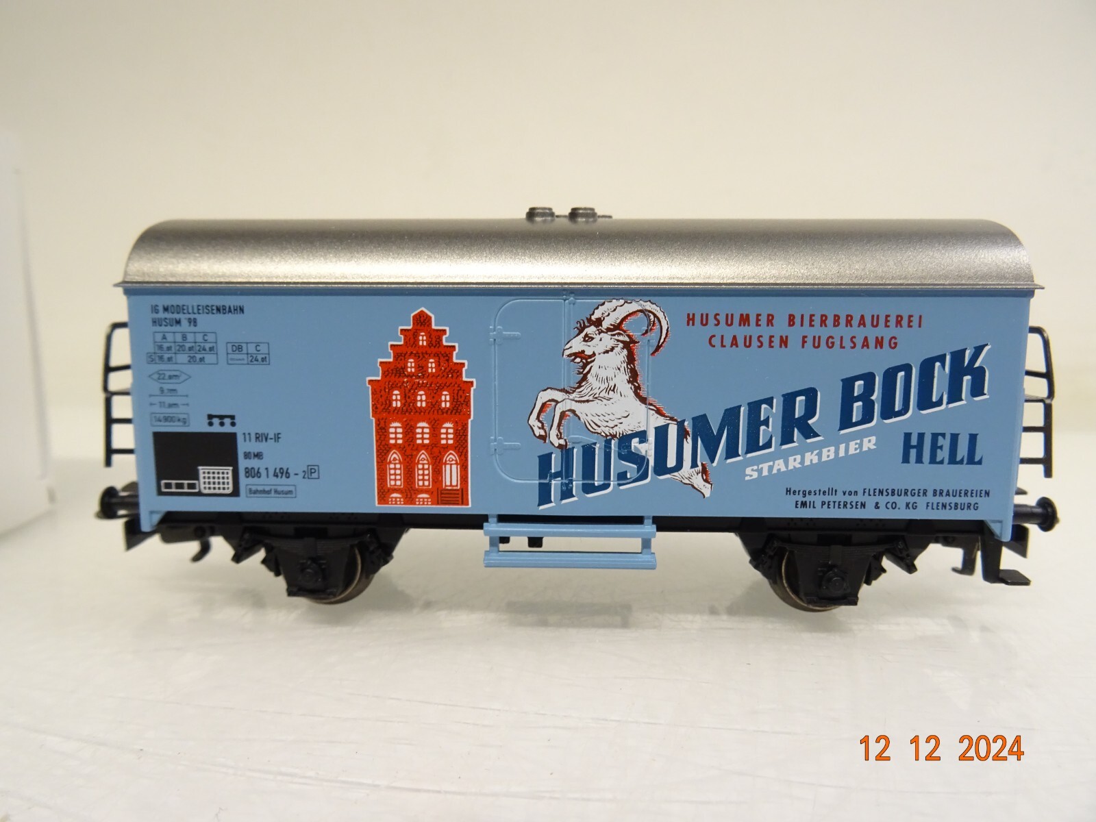 Märklin H0 4415 Kühlwagen Husumer Bock in OVP PR4738 – Bild 3