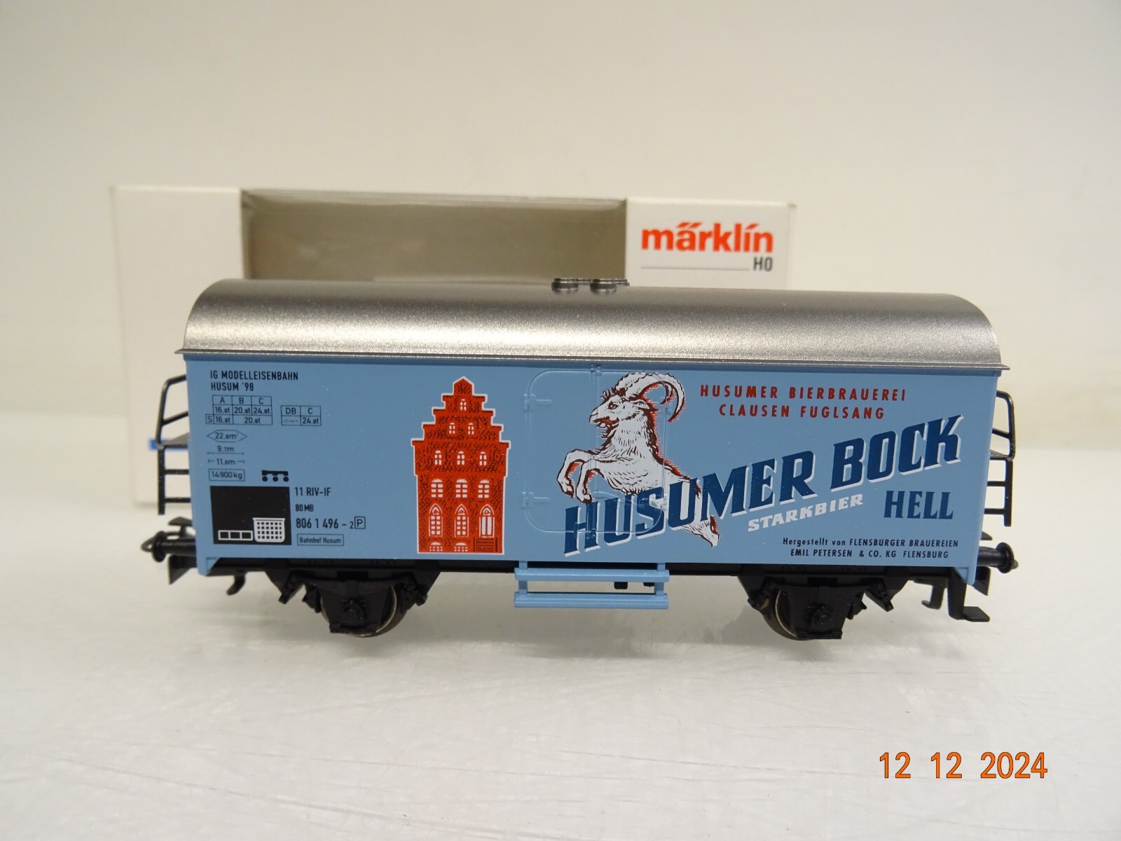 Märklin H0 4415 Kühlwagen Husumer Bock in OVP PR4738