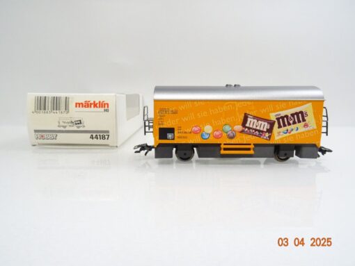 Märklin H0 44187 DC Kühlwagen m&m´s Schienenreiniger der DB in OVP PR6842