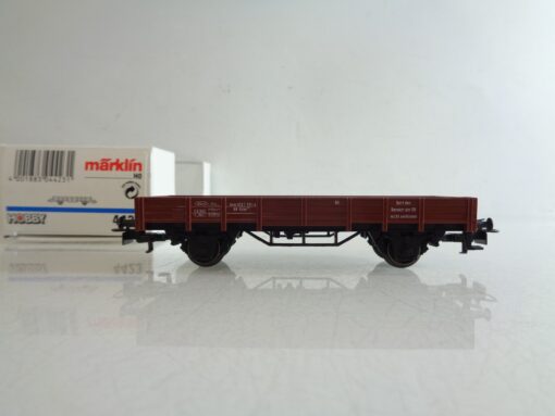 Märklin H0 4423 Niederbordwagen der DB in OVP BH538 – Bild 3