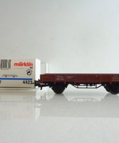 Märklin H0 4423 Niederbordwagen der DB in OVP BH538