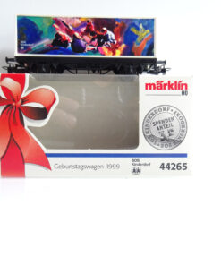 Märklin H0 44265 Containerwagen Geburstagswagen 1999 SOS Kinderdorf in OVP C245
