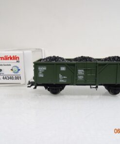 Märklin H0 44340.001 Hochbordwagen grün mit Kohle der DB in OVP PR5829