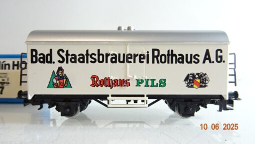 Märklin H0 4437 Kühlwagen Staatsbrauerei Rothaus A.G. in OVP PR8288 – Bild 3