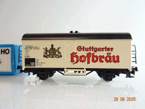 Märklin H0 4439 Kühlwagen Stuttgarter Hofbräu der DB in OVP PR9940 – Bild 3