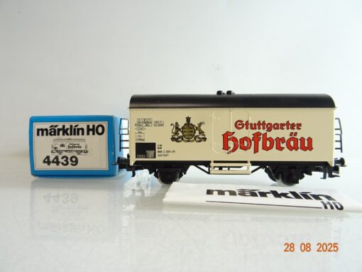 Märklin H0 4439 Kühlwagen Stuttgarter Hofbräu der DB in OVP PR9940
