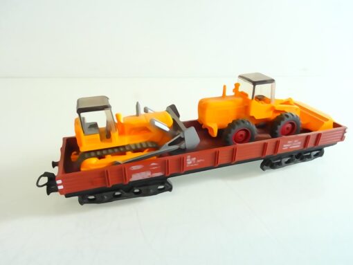 Märklin H0 4474 Niederbordwagen mit Baufahrzeugen RR2310 o. – Bild 3