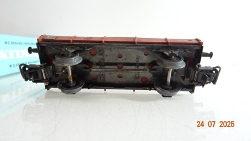 Märklin H0 4504 Niederbordwagen mit Ford M 12 der DB in OVP PR9201 – Bild 4