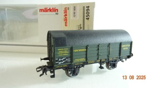 Märklin H0 45094 Torf-Munitions-Wagen der K.Bay.STS.B. in OVP RR2797 – Bild 3
