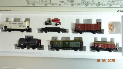 Märklin H0 45102 Güterwagen-Set Geislinger Steige  in OVP PR9565 – Bild 3