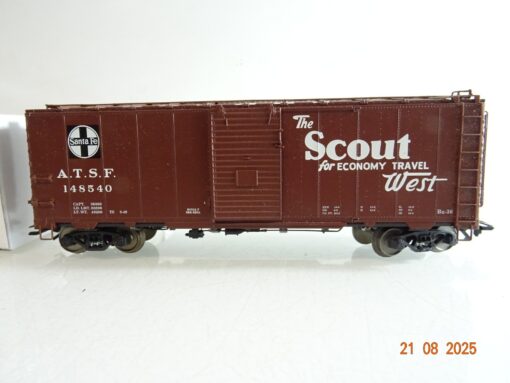 Märklin H0 45651-2 US gedeckter Güterwagen der Santa Fe in OVP PR9657 – Bild 3