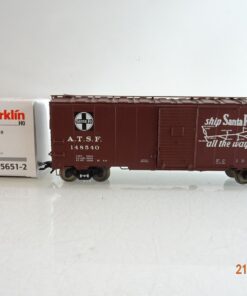 Märklin H0 45651-2 US gedeckter Güterwagen der Santa Fe in OVP PR9657