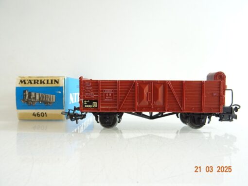 Märklin H0 4601 offener Güterwagen mit Bremserhaus der DB in OVP PR6715