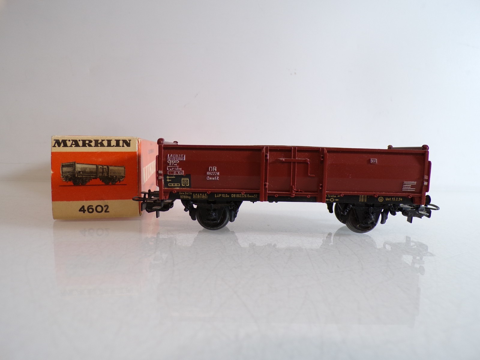 Märklin H0 4602 offener Güterwagen der DB in OVP BH1595