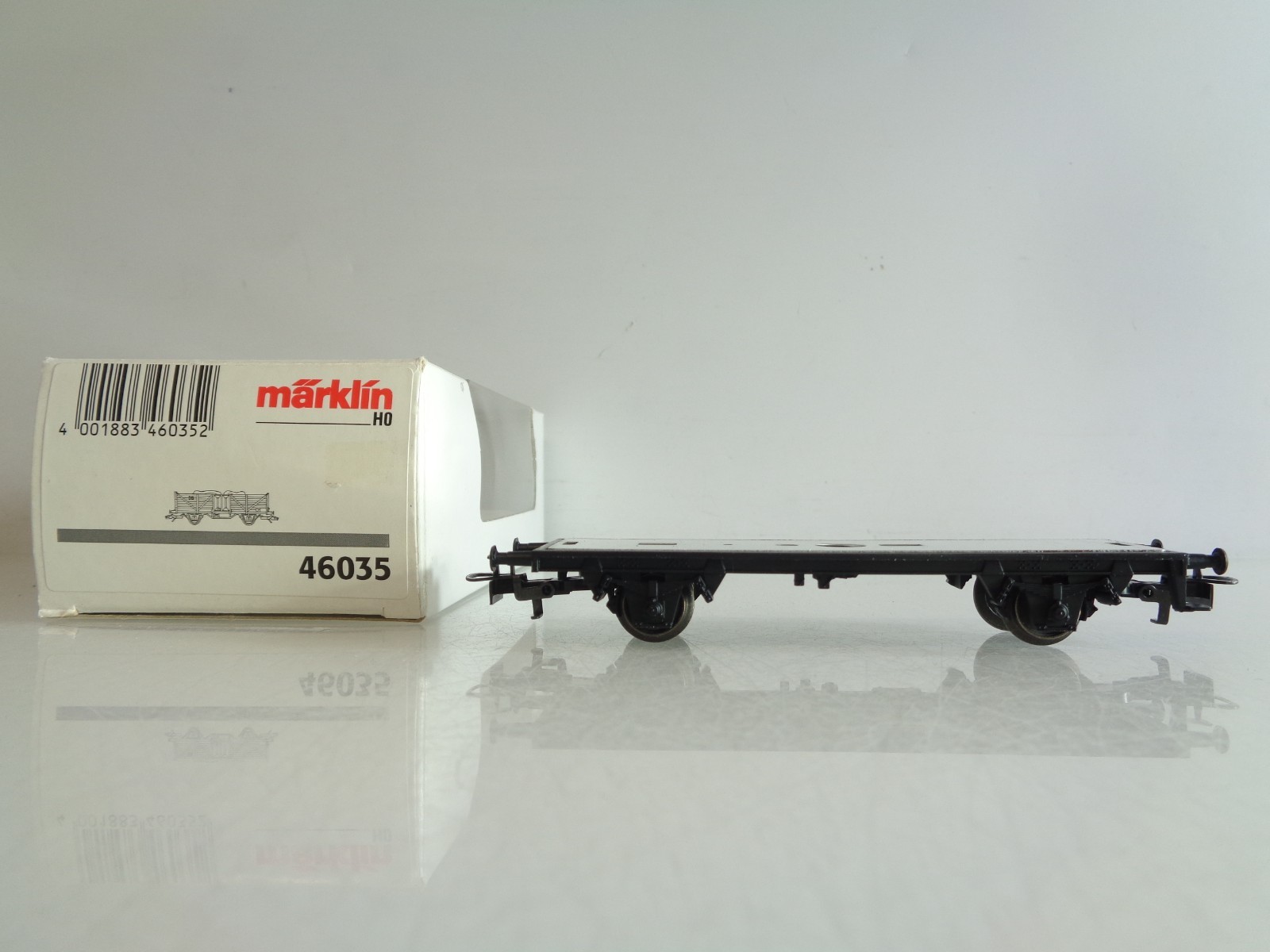 Märklin H0 46035 offener Güterwagen ohne Wagenkasten in OVP BH876