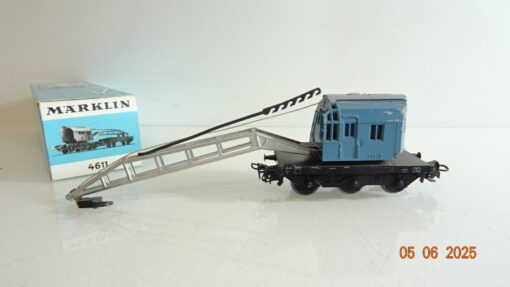 Märklin H0 4611 Kranwagen Krupp-Ardelt der DB in OVP PR8260 – Bild 3